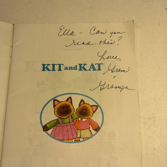 Scholastic Kit and Kat All Aboard Reading Early Readers 1986 - Picture 3 of 6